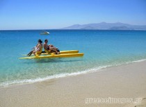Beautiful beach in Cycladic Island